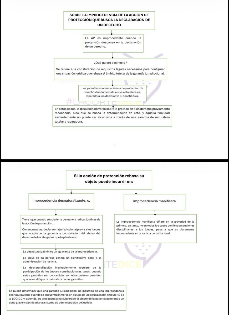 VeronicaLHM's tweet photo. 🔵Procedencia de la acción de protección: Sentencia No. 1725-25-JP/26

🔺Un tema cada vez más técnico. 

*Puedes escribirnos a lacortedice@gmail.com por este PDF🦉 https://t.co/cXJ0r9fWO2
