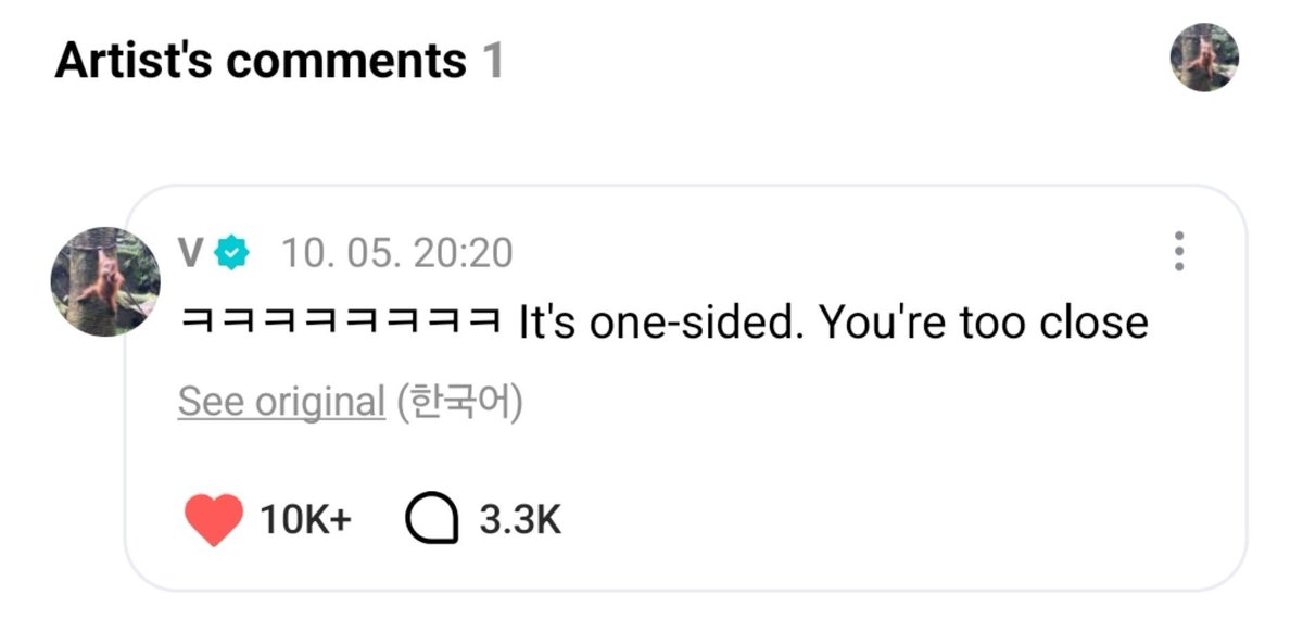 vantebear_'s tweet photo. "You're too close" 😭😭😭😭taehyung https://t.co/zTssIzUhZP