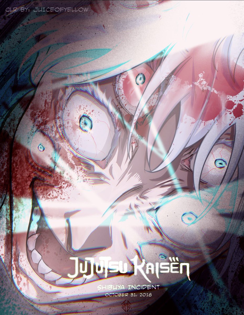JCache4's tweet photo. Satoru Gojo  | Six Eyes 🧿🩸

CLR BY: @JuiceofYellow #jc4horrors https://t.co/Ld6msfYXeh