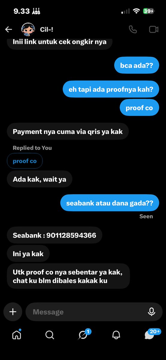fwactures's tweet photo. HELP RT!! SCAMMER @imtheblooming 

‼️SCAMMER SYLVANIAN AND HIRONO. AN NURULITA 
seabank: 901128594366
qris: toko kelontong hans
dana: 085719051803
bank jago: 507857078679
akun shopee lama bikiniblubyy &amp; Littlecokiez
akun shopee baru Momokofwends https://t.co/CL6WMpja6g