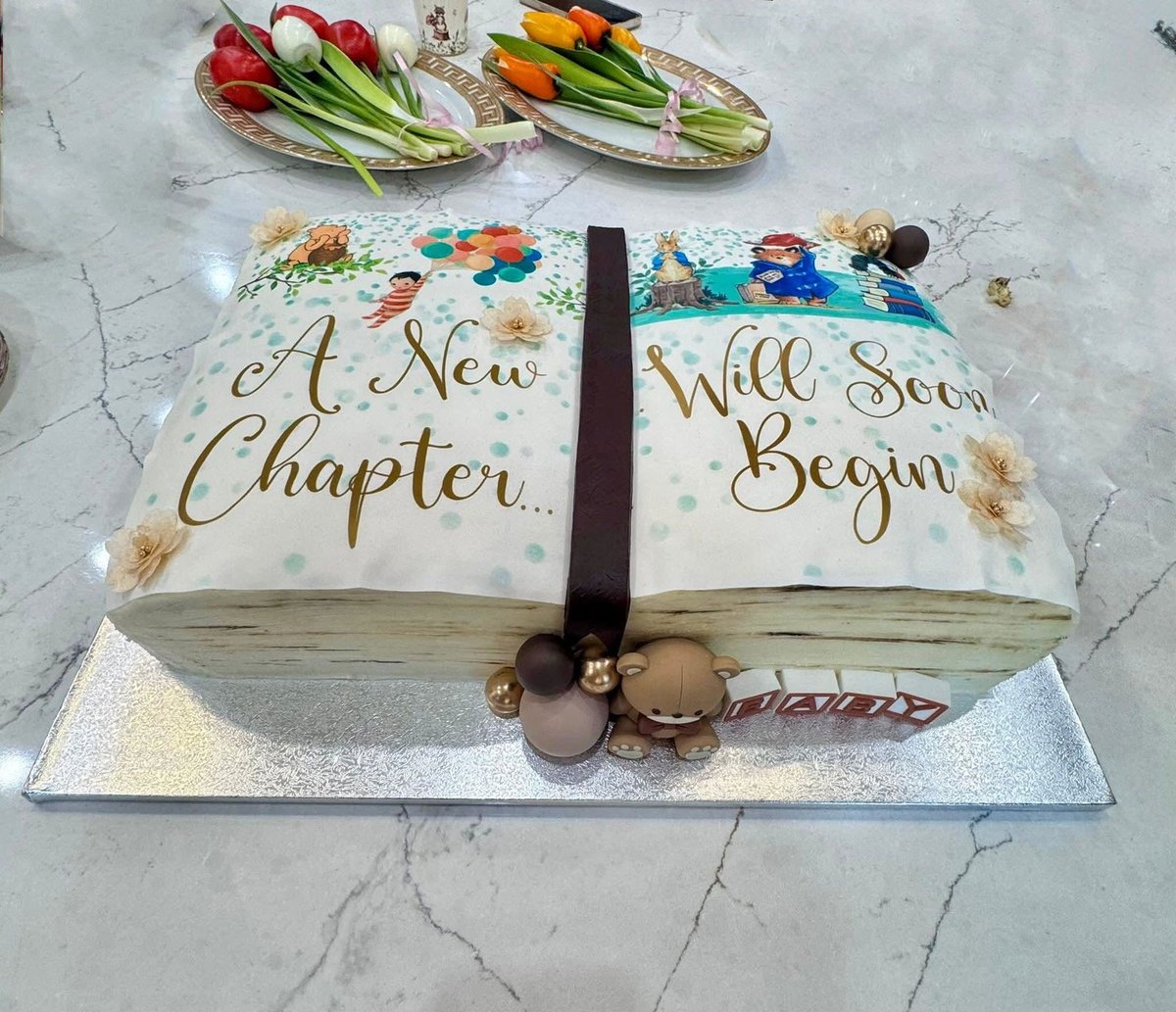 MerryGoSweets's tweet photo. Edible cake toppers out in the wild — mom-to-be was speechless.

“Amazing cake topper. Our guests commented on how beautiful our cake was.” — Anastasia

#MerryGoSweets #CakeTopper #CustomerLove https://t.co/oSNODLLJmD