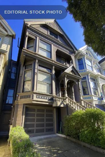 BeenThereSawIt's tweet photo. The #GratefulDead🎸🎶lived in this house in Haight - Ashbury in California. 
See more of these photos here: 
https://t.co/cMsrIMvEGY https://t.co/vaEptEsRot