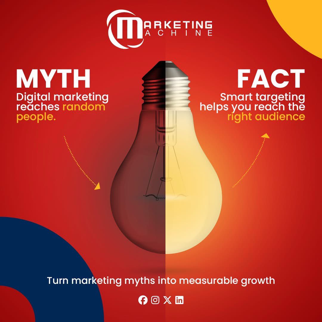 MarketinMachine's tweet photo. Marketing isn’t about reaching everyone, it’s about reaching the RIGHT people. 🎯

We create targeted strategies that connect your brand and with the people who matter.

💡 Stop guessing. Start growing.

#MarketingStrategy #TargetMarketing #ThinkMarketing #ThinkMachine #MMAntigua https://t.co/wtGJnnDHXx