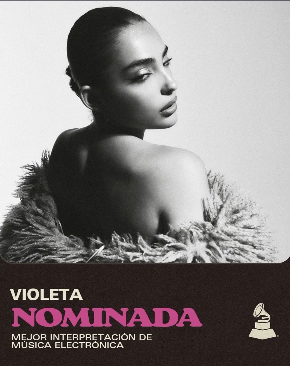 violetacrave's tweet photo. 💽Detrás de OJALÁ! remix road to #LatinGrammy

III.OJALÁ! (bronquio remix) cuenta con dos nominaciones:

-Mejor canción de música electrónica en los Premios de la Academia de la Música de España

-Mejor interpretación de música electrónica en los Latin Grammy https://t.co/CQkauNLhZD