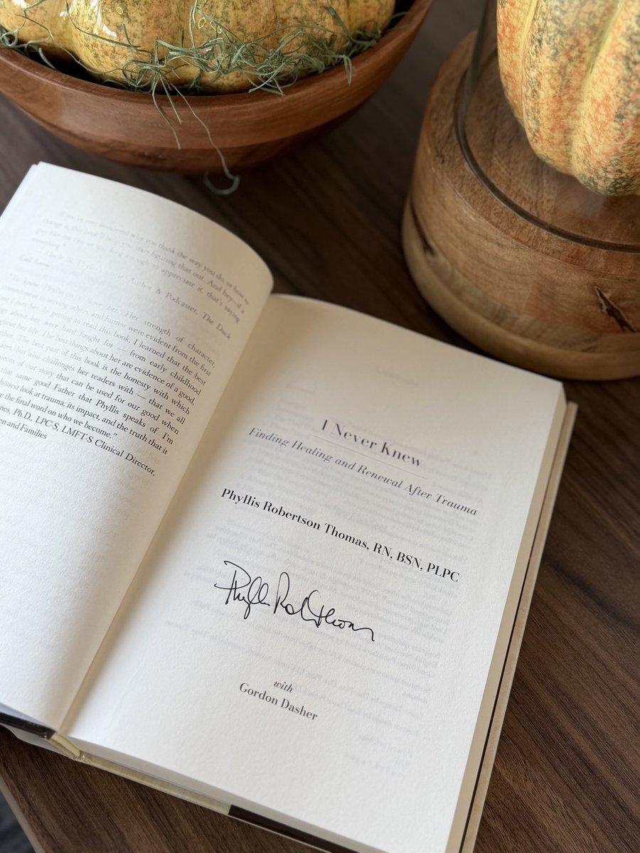 GodB4AnyOther's tweet photo. Y’all! I just got my signed hardcover in the mail of #INeverKnew by Phyllis Robertson Thomas. An inspiring story of finding healing and renewal after trauma. It officially launches TOMORROW!! https://t.co/s6v83Lf89e