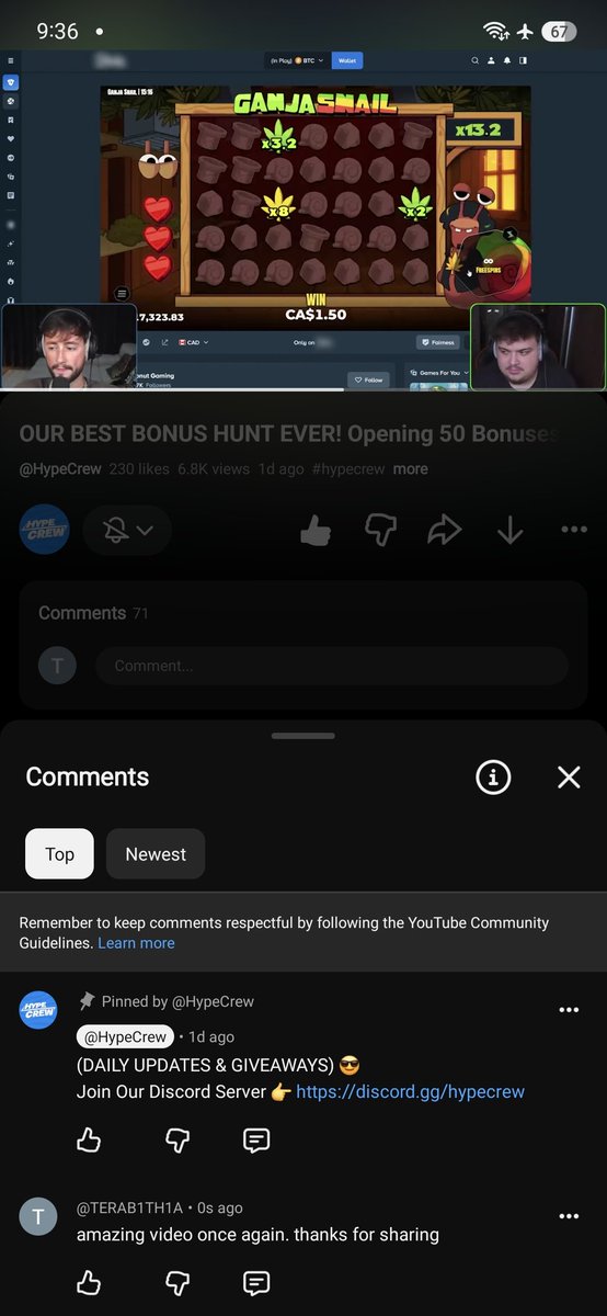 TERAB1THIA's tweet photo. @HypeBonuses @HypeCrewYT https://t.co/RedMC4olH2