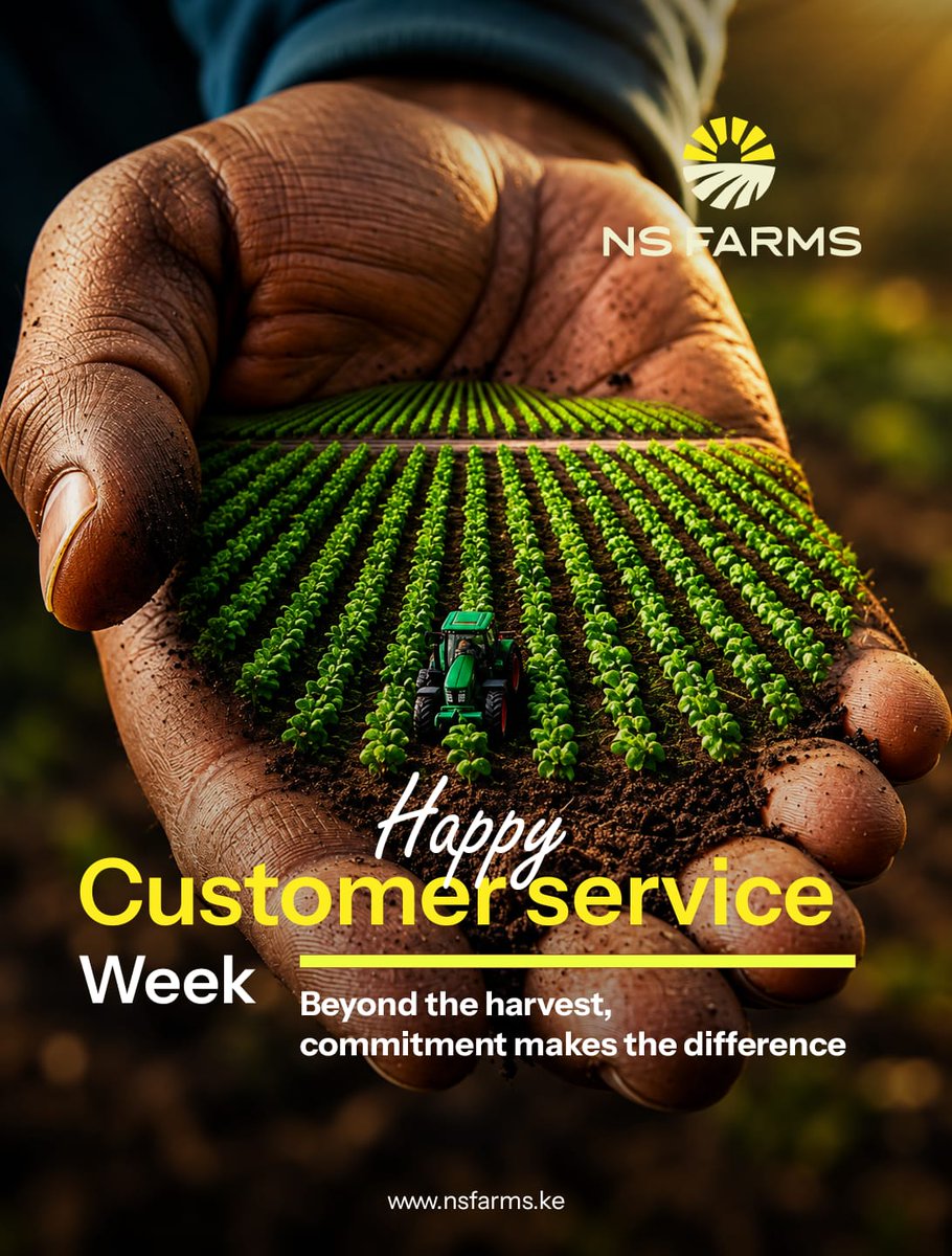 ns93315's tweet photo. In agribusiness, every relationship matters.
This Customer Service Week, NS Farms celebrates the people who listen, respond and deliver quality with consistency, helping turn customer expectations into lasting relationships.
#customerserviceweek #nsfarms #agribusiness #farming https://t.co/iyog1EPPkR