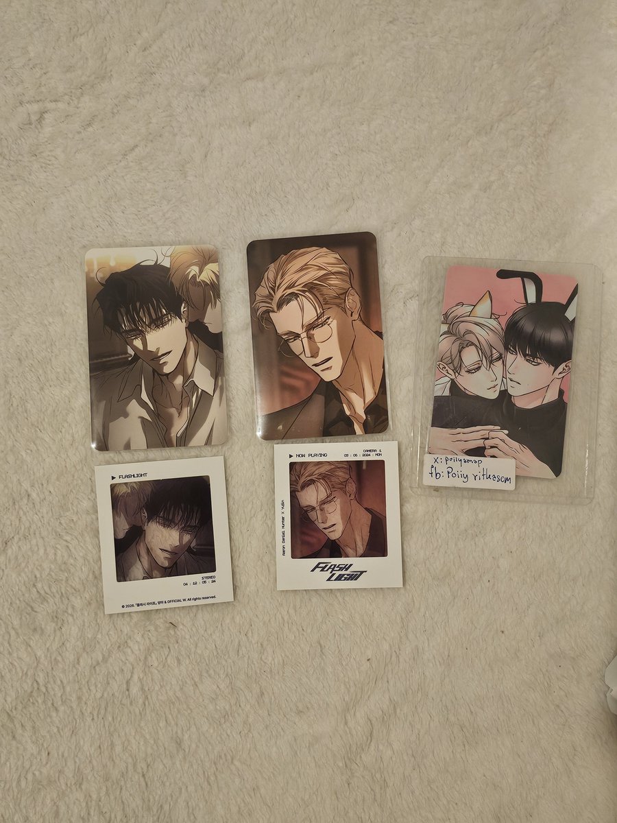 PoiiYama's tweet photo. wts/พร้อมส่ง

การ์ดจากซองสุ่ม Flashlight 180฿/1 

ค่าส่ง 45฿
#ตลาดนัดmanhwa #ตลาดนัดมันฮวา https://t.co/9MeXpD2zvF