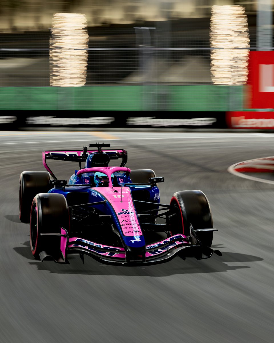 AlpineSimRacing's tweet photo. THE HOME OF NIGHT RACING 🤩

It’s RACE WEEK at Singapore 🔥 https://t.co/0C4dRzvfBy