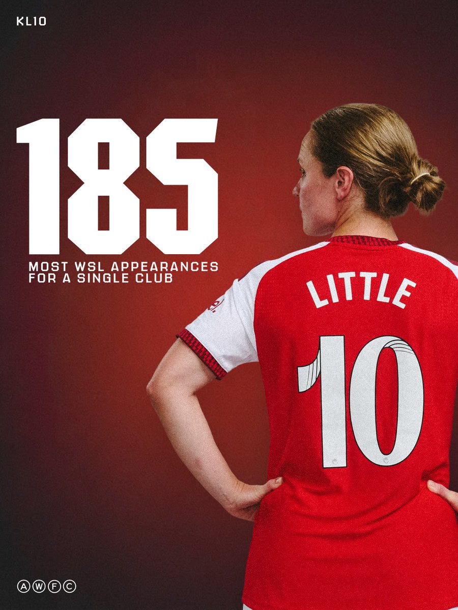 ArsenalWFC's tweet photo. Record-setting in red and white ❤️ https://t.co/QgqEEfbeXz