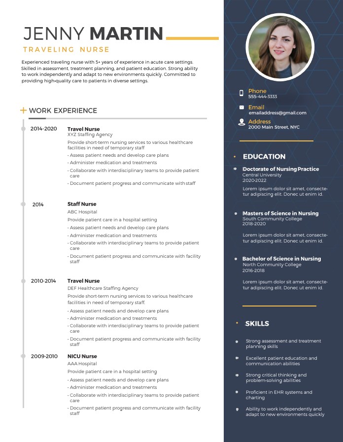 free_resumes's tweet photo. FREE Traveling Nurse Resume Template in Microsoft Word! π Tailored for healthcare heroes!β¨
#NursingCareer #resumes #CV #job #career #resumetemplates #Nurse #resume #resumetips #resumehelp https://t.co/XzBSZU0bgz