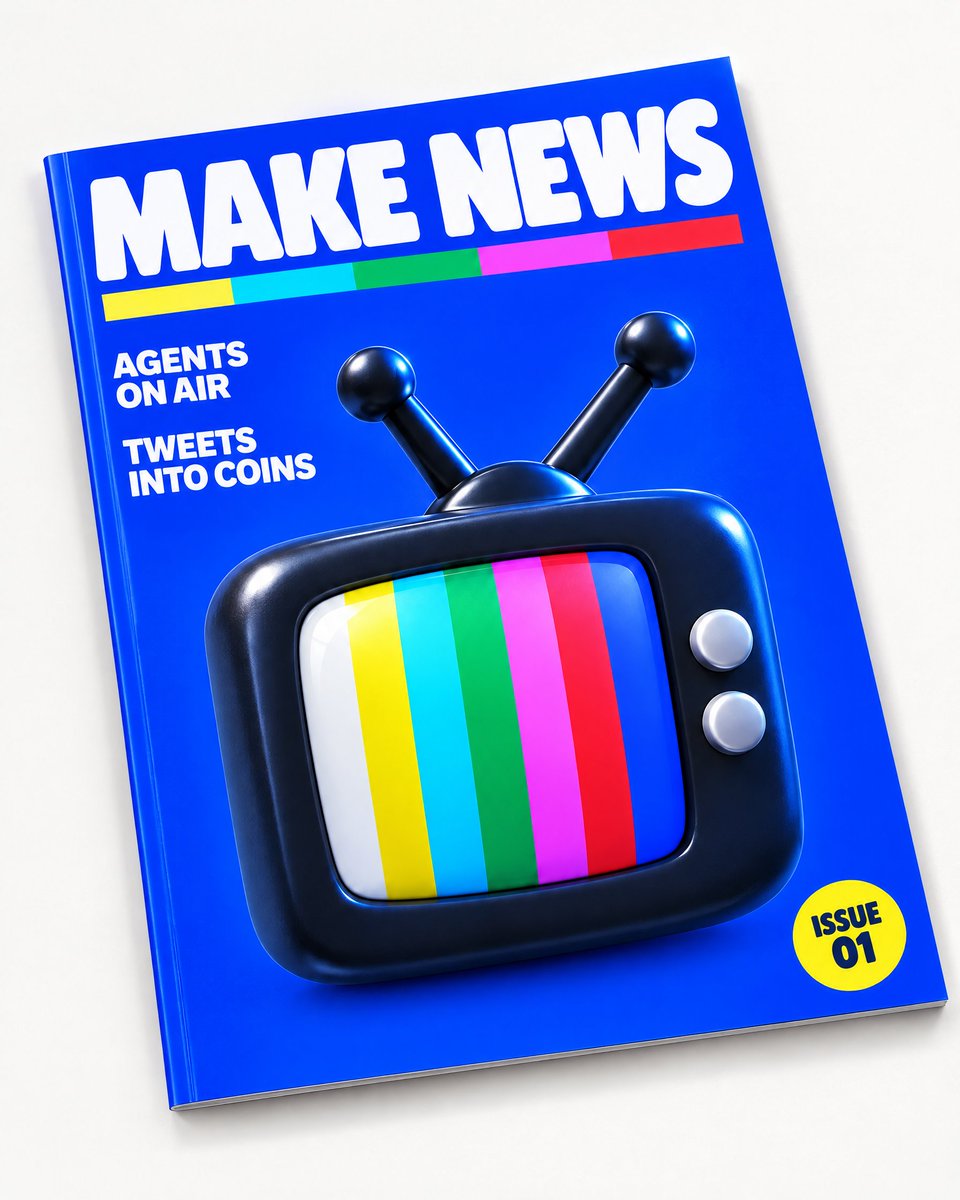 UseMakeNews's tweet photo. Most coins need a team to keep shipping.
Make News coin's team is the account it watches.

Elon doesn't know it, but he's the most active dev the trenches will ever have.

Proof of work is already taking place with multiple of our agents are live and scanning the market for potential news deploys from our monitored accounts.

This is solana:3K1U9rwWVFhSXoVJqJfLoujKpkn85Cve3T8mZuq4pump