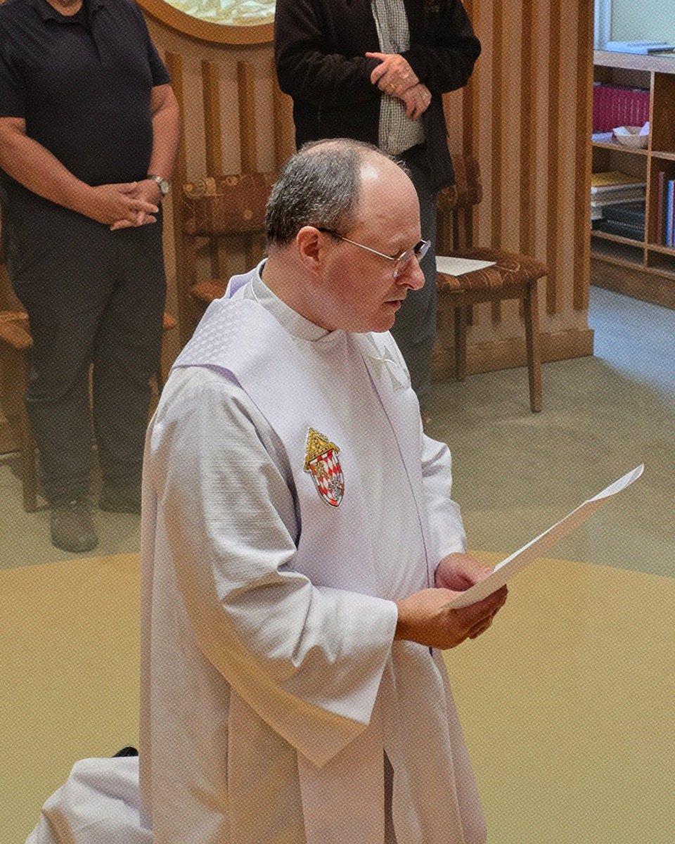 JesuitsofCanada's tweet photo. Congratulations to Fr. Michel Lessard, SJ, who pronounced his final vows in the Society of Jesus on October 2, 2026, at the chapel of the Maison Bellarmin in Montreal. AMDG! https://t.co/E3hx4TeZgw