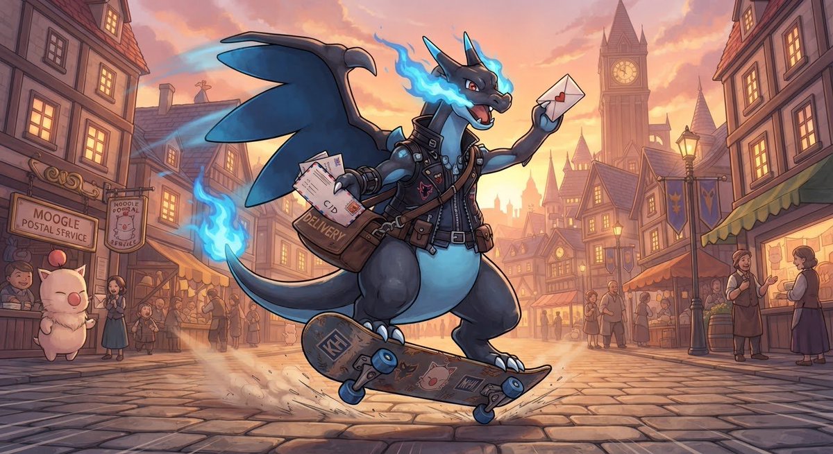 Charizardch's tweet photo. Good morning you guys 🌞😊🐉🦎 #charizardX #charizard https://t.co/uaGJW56BRe