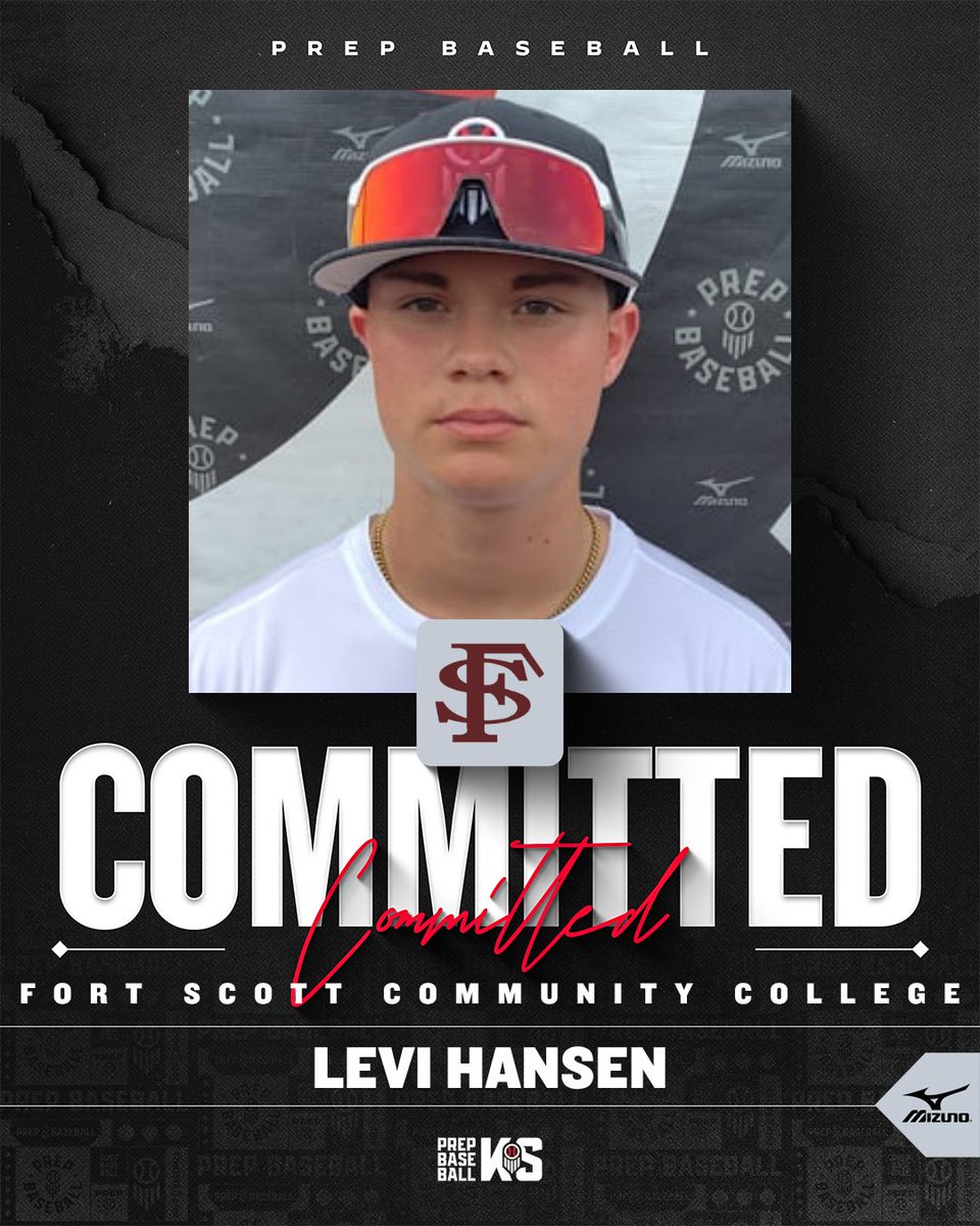 PrepBaseballKS's tweet photo. INF Levi Hansen (@baseball_mshs, 2027) commits to @fsccbaseball

👤: https://t.co/GV3Pv9HNZu // @Levi_baseball13 https://t.co/xtSfYXcRmA