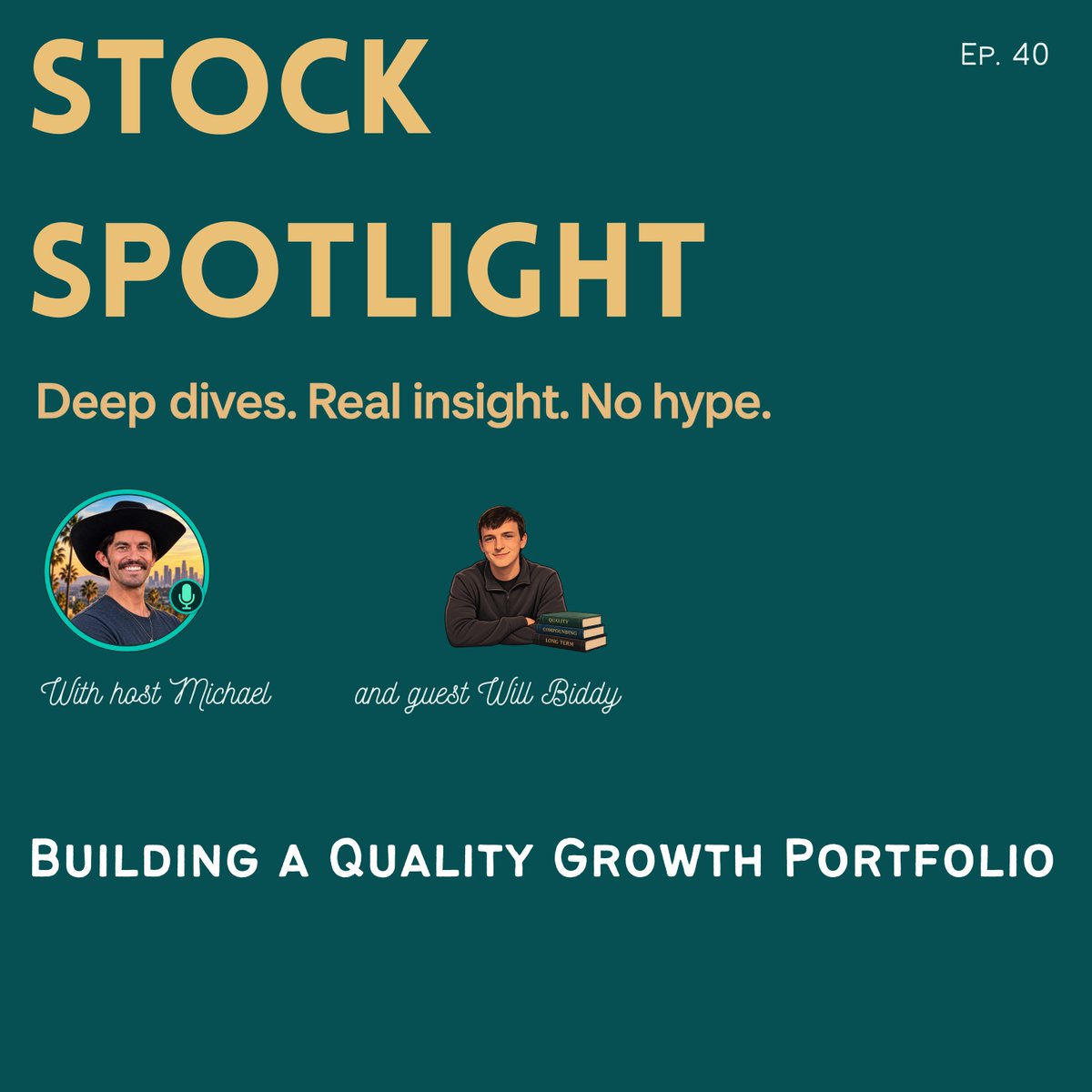 invest091's tweet photo. 🎙️ New Stock Spotlight episode is live!

Building a Quality Growth Portfolio with Will Biddy

I sat down with @WillBiddy_ to talk about how we find companies we want to own, what we’re willing to pay and how we manage our portfolios.

A few things we got into:

• What makes a business “world class”
• How much valuation matters when you love the business
• Sizing positions, adding and deciding when to sell
• Our theses for $TOST and $ISRG
• What Will has learned along the way

I’ve enjoyed following Will’s research and portfolio updates on X, so it was fun to hear more about his background and compare notes.

Spotify: https://t.co/8aO56kmcWL
Apple Podcasts: https://t.co/oGw0AzooRe
YouTube: https://t.co/pROUFNHONC