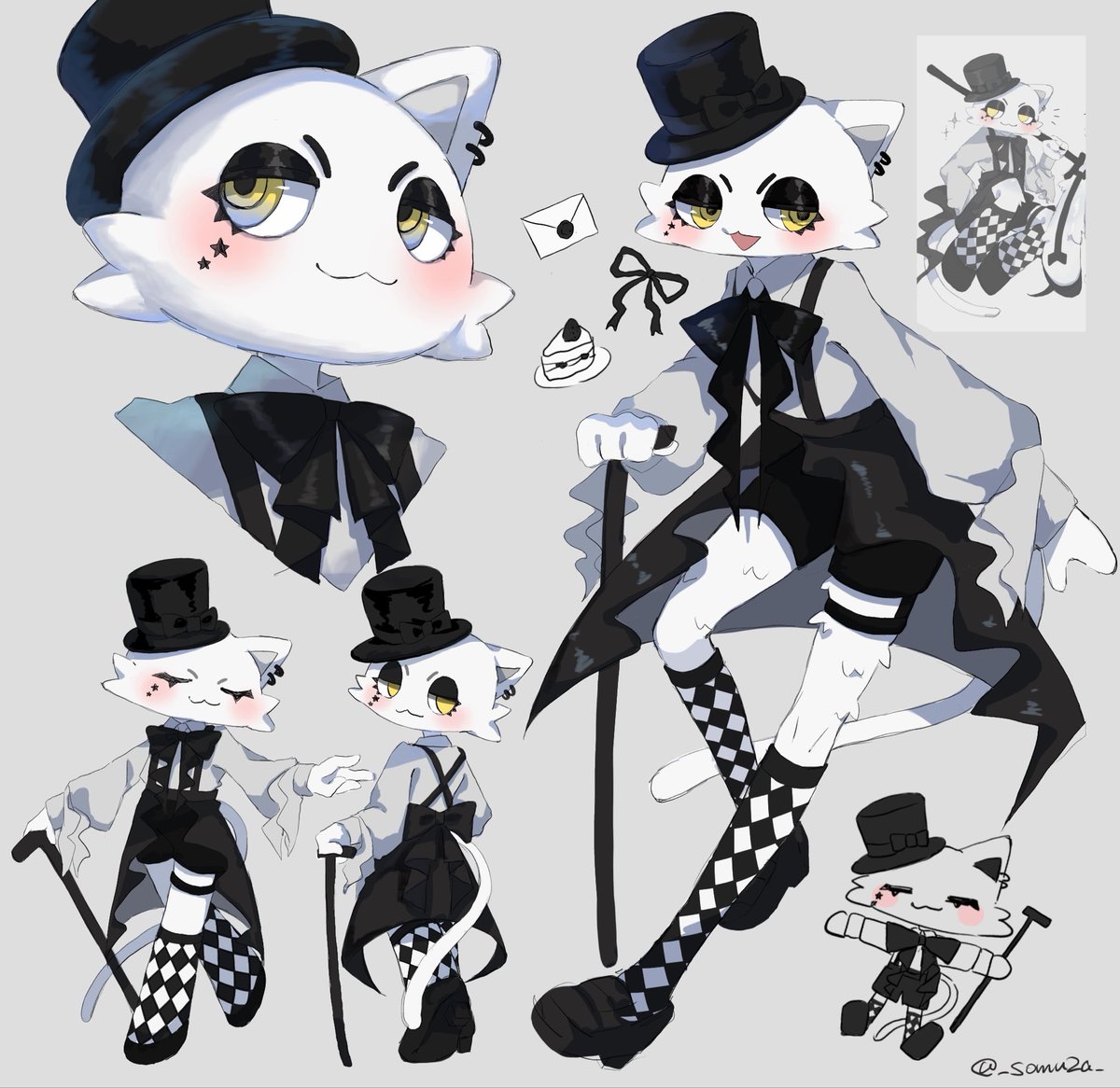 _somu2a_'s tweet photo. Gothic fashion Meowskulls https://t.co/LcrqzIj5my