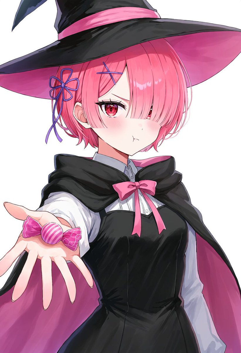 runoa_0's tweet photo. 「お菓子をよこしなさい、
ラムは忙しいのよ」

ラム / Ram
#リゼロ
#rezero
SFW illustration, No nudity, no suggestive intent.
#ハロウィン https://t.co/houo93KbKv