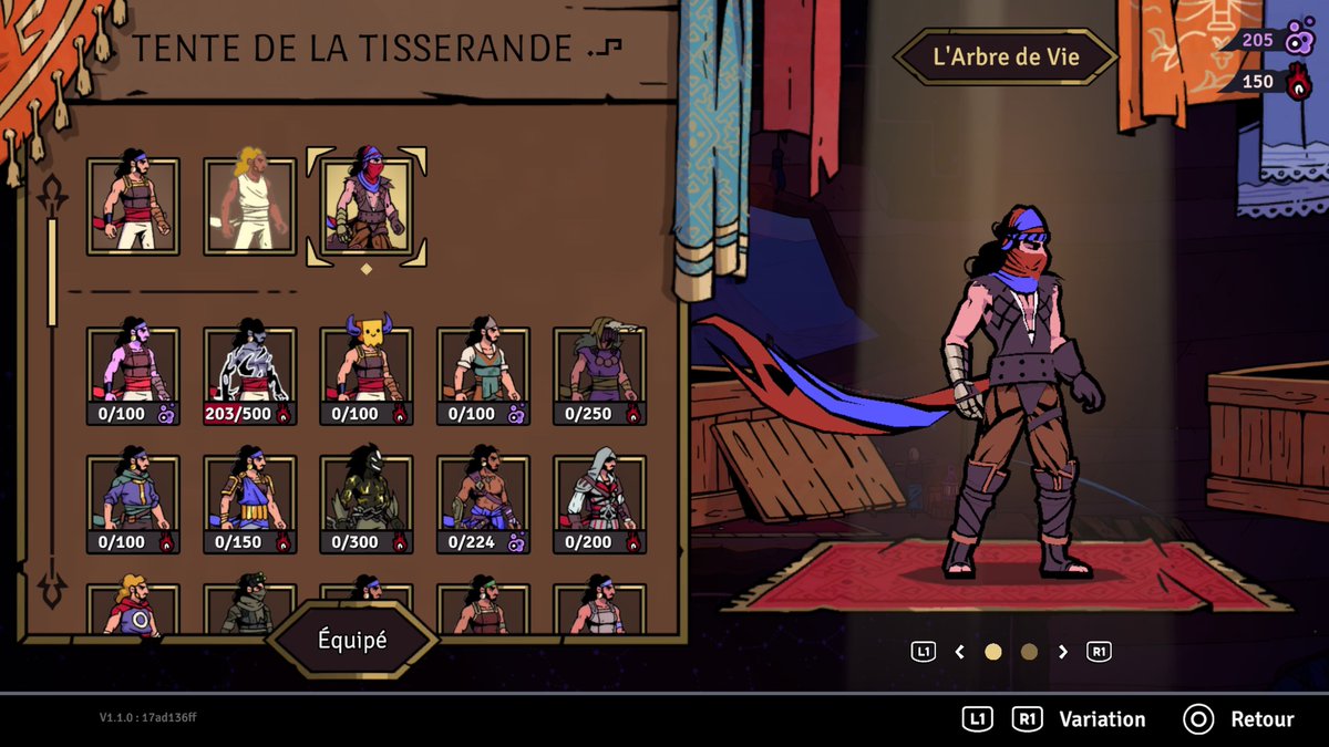 Gumiya013's tweet photo. The Rogue Prince of Persia terminé ✅

Très sous côté, vraiment excellent 
Il mérite tellement d'être mis bien plus en avant 

Belle diversité de zones,
Beaucoups de builds différents pour les combats, très bonne expérience
"Rogue Lite" 

Grand Merci au @Studio_Evil https://t.co/z6Jc7AzQvR