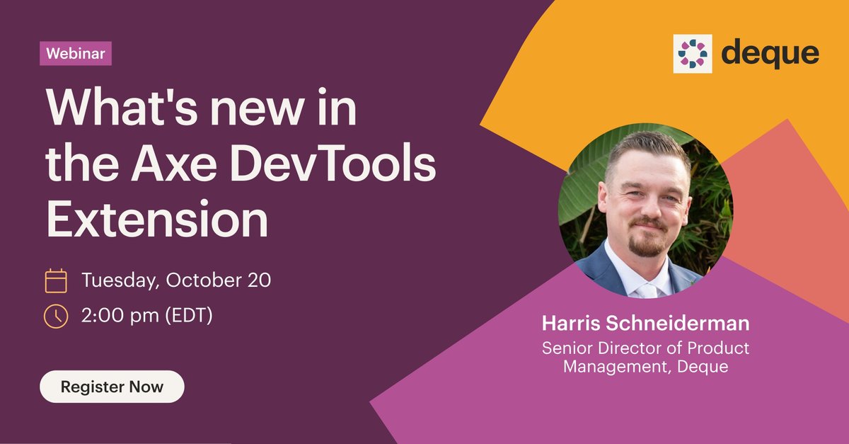 dequesystems's tweet photo. Faster results. Better coverage. Proven accuracy.

The latest Axe DevTools Extension features combine automation and AI to find more issues than automation alone, without inaccurate or repetitive results.

Experience them in action in one week: https://t.co/AIl6OXH5Yo https://t.co/13YOt9dCuD