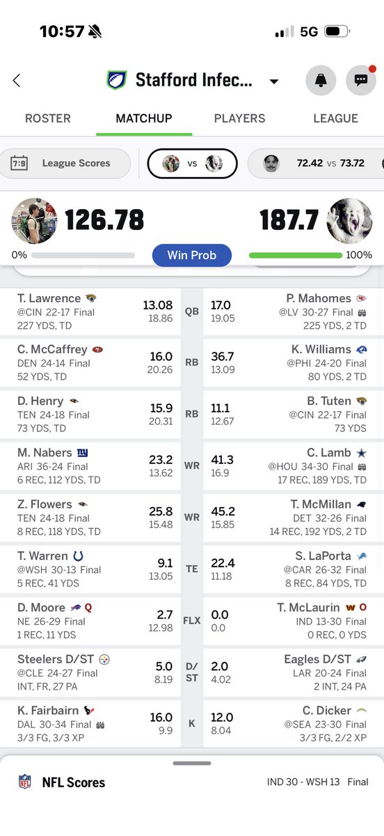 CobbleVerse's tweet photo. @LobosFFDen Coulda cracked 200 if terry played🫠 https://t.co/mLfp0oLVaK