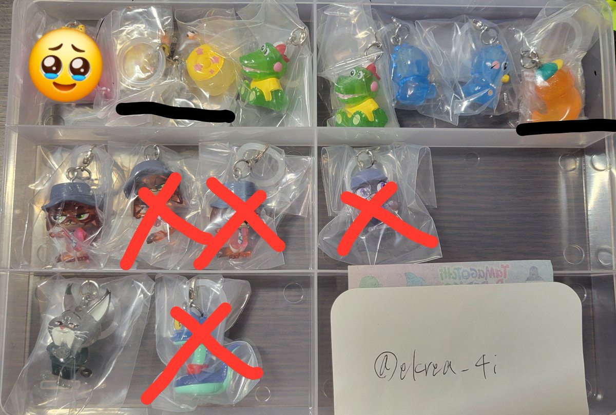 ekrea_4i's tweet photo. 交換買取 めじるしアクセサリー

譲)画像1、2
    斉木楠雄めじるし
    がんこちゃんめじるし
    幽遊白書めじるし

求)リプ欄or定価+送料(黒線のみ買取可能ですが、まとめて買い取ってくださる方優先)

郵送取引📮
お気軽にお声掛けください🙇‍♀️ https://t.co/DouesO5ejf