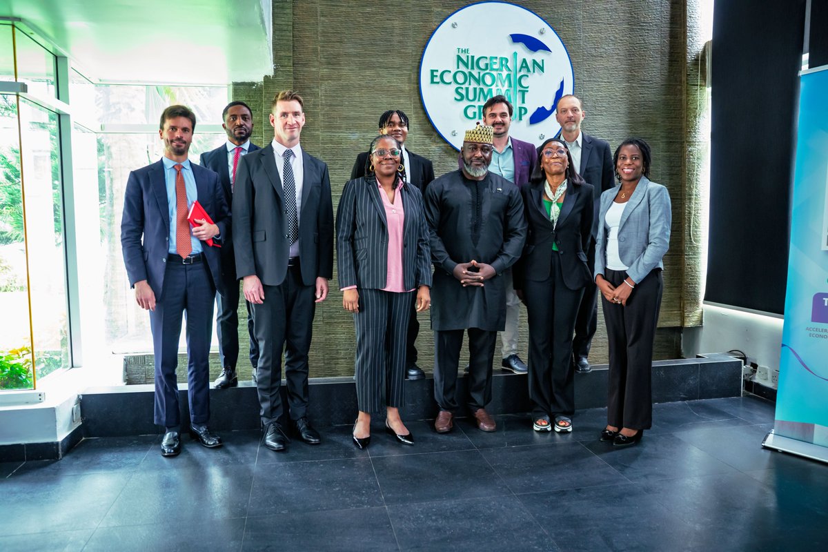officialNESG's tweet photo. On September 28, 2026, the #NESG had the pleasure of hosting an Absa delegation of global investors representing over US$1.6 trillion in global assets under management.

The engagement was led by our CEO, Dr. Tayo Aduloju, and Executive Director of Policy and Programmes, Dr. Nonny Ugboma, alongside Deputy Chief Economist, Dr. Wilson Erumebor, Deputy Head of Research, Dr. Faith Iyoha, Economist, Sodiq Olofin, and Economic Analyst, Biodun Shittu. We were privileged to exchange insights with a distinguished group of visiting professionals, including Matt Hildebrandt (Wellington Management), Rene Prinsloo (M&G Investments), Spencer Korb and Blessing Khanyile (Eskom Pension and Provident Fund), Ridle Markus (Absa Bank), Feyi Olusanya CFA (Head, Investment Banking, Nigeria, Absa Capital Markets Nigeria Limited), and Babatunde Sadiq (Economist, Absa).

The discussions provided an evaluation of Nigeria's macroeconomic outlook, focusing on the continuing impacts of subsidy removal and foreign exchange market unification. The dialogue explored the country's current tax reform trajectories and emphasised the critical push to implement a unified national fiscal data exchange platform to strengthen data transparency and policy coordination. Beyond structural and fiscal reforms, the meeting assessed the broader landscape for patient capital, highlighting high-growth, scalable investment opportunities actively emerging across Nigeria’s digital economy, agricultural value chains, and energy sector.

The NESG remains dedicated to facilitating the vital public-private dialogues necessary to build global investor confidence, clarify policy signals, and drive sustainable, productivity-led growth.

#NESG #FDI #EmergingMarkets #Investment #Absa