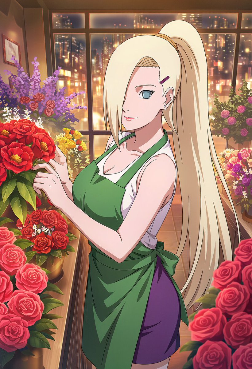 runoa_0's tweet photo. 「お疲れさま。
今日はこの花、あなたにあげる」

山中いの / Ino Yamanaka
#ナルト
#NARUTO
SFW illustration, No nudity, no suggestive intent. https://t.co/rlwH9o2yy4