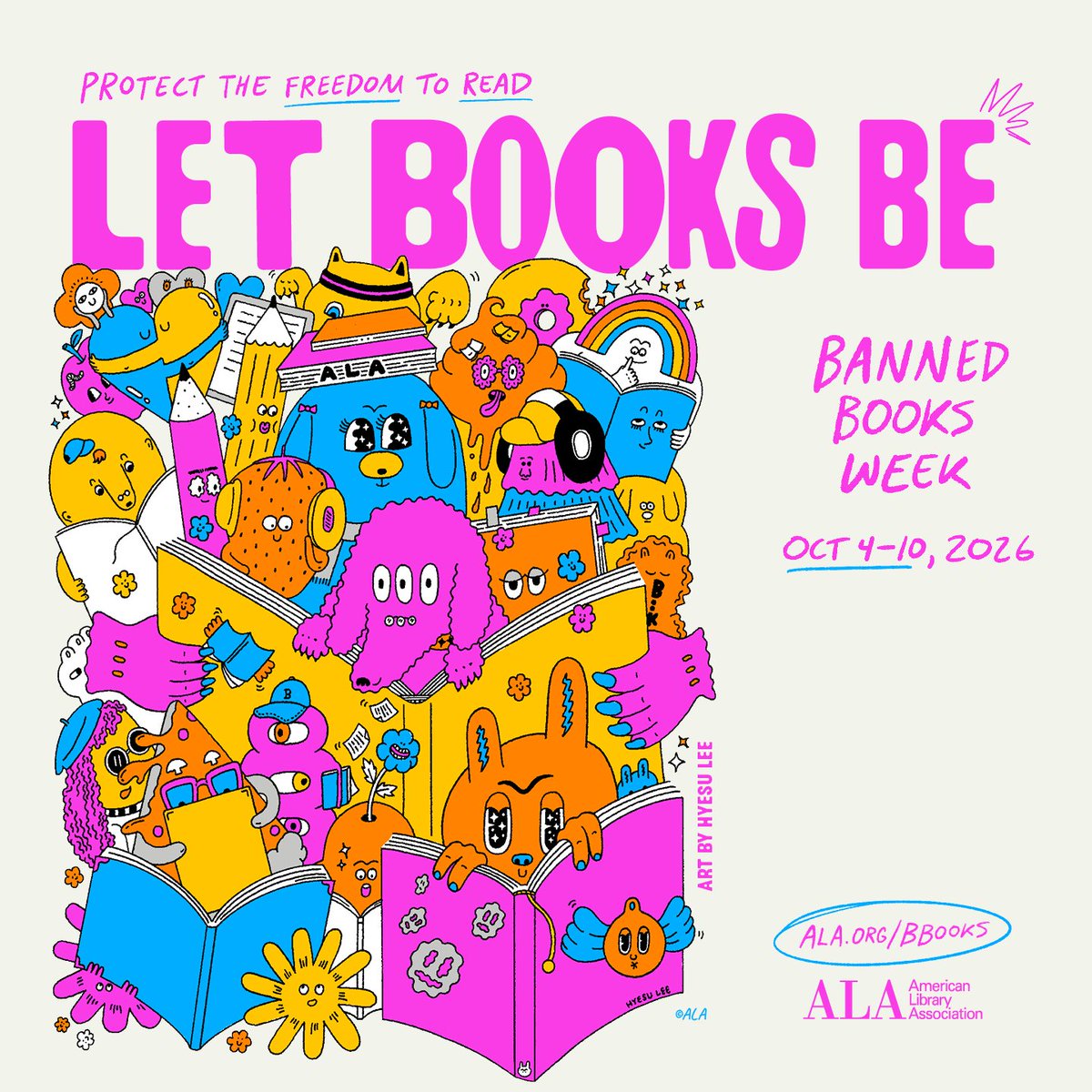 butchilitcen's tweet photo. We at the Butler Center will protect the freedom to read this week and every week! #bannedbooksweek #freedomtoread #letbooksbe @ALALibrary https://t.co/TCWi5ZoPFz