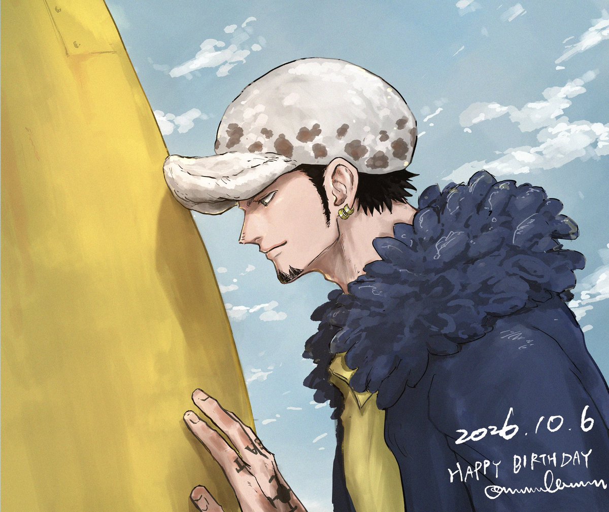 mmmlawmmm2's tweet photo. □〜くんおめでとうございます！
#ロー誕生祭2026 
#トラファルガー・ロー誕生祭2026 https://t.co/hxQMLggilP