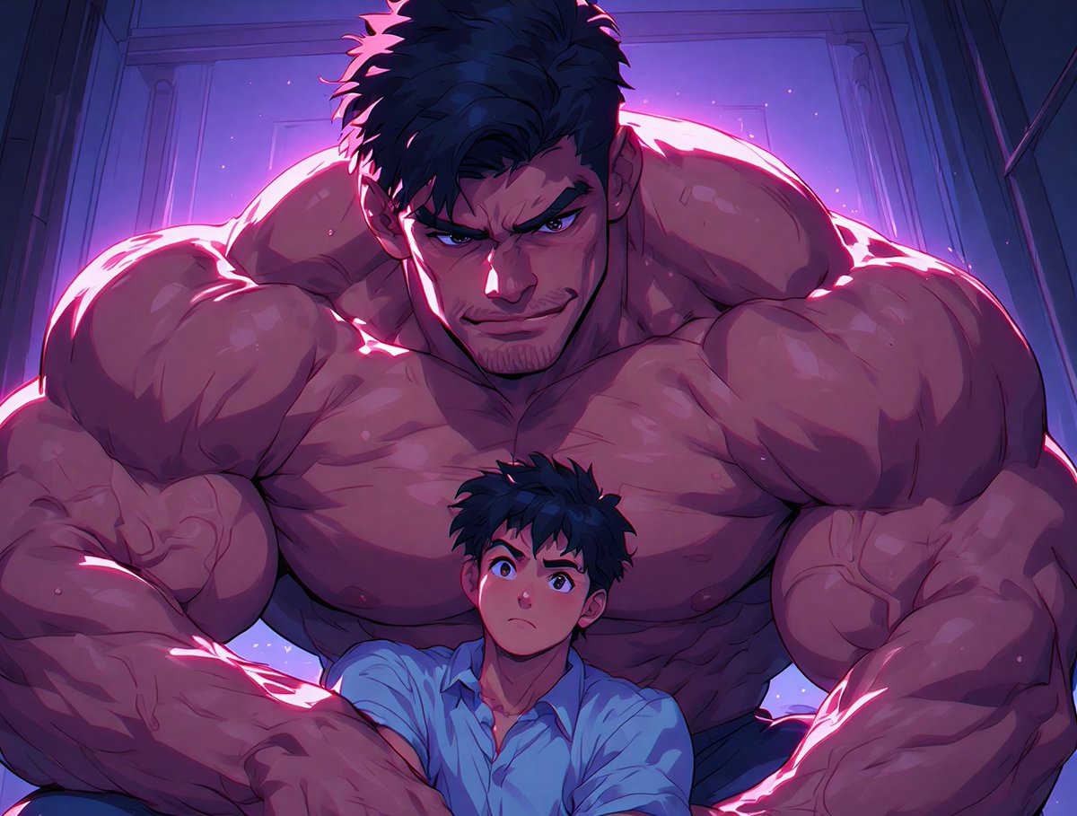 BalthazarVore's tweet photo. Late-night grocery run in LA. A stranger gets too close.

“Get behind me, Noah.”

Eleven feet of predator scares the guy off — then turns around and apologizes to Noah for scaring him.

That’s Balt. Hungry to protect, never to hurt. (Book 2) https://t.co/D7ljqvO7yM