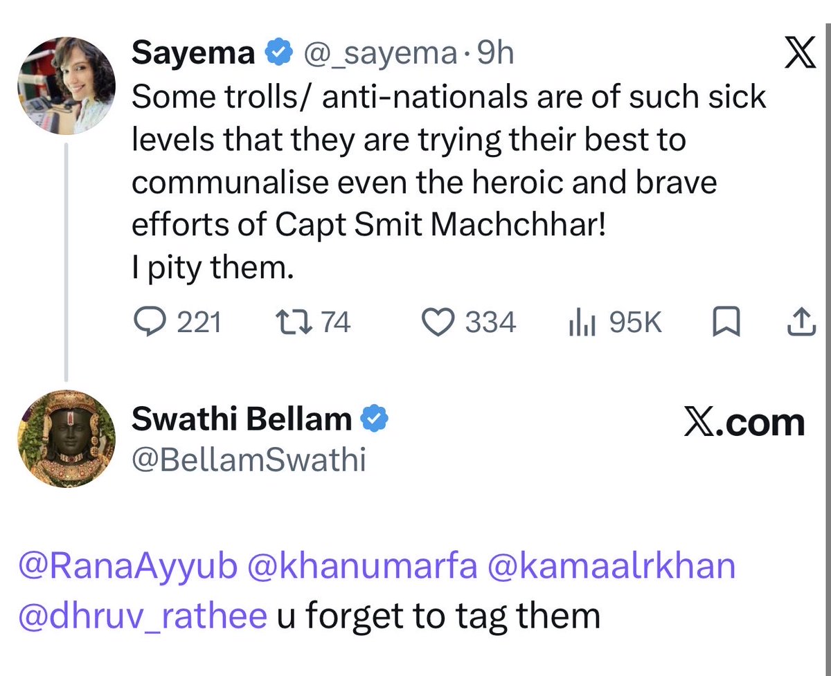 BellamSwathi's tweet photo. Mohatarma forgot to tag them, did it for her https://t.co/CyDqh3Mr05