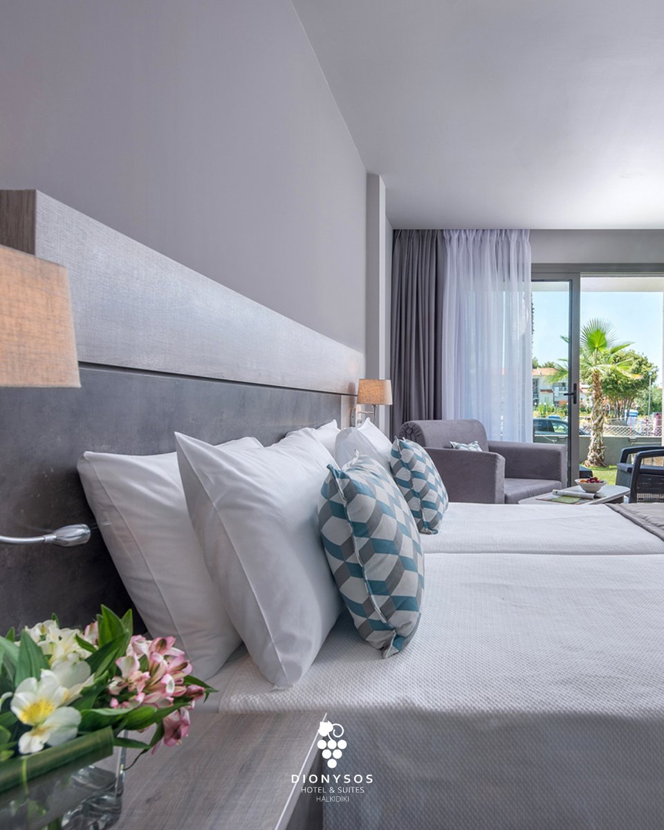 HotelDionysos's tweet photo. Step inside our Superior Double Rooms.
Modern design and a private balcony for your daily coffee or evening drink.
🔗 https://t.co/cmIXrFVWGT
☎️ +30 23740 51631
#Hanioti #Vacation #visitgreece #visithalkidiki #halkidiki #DionysosHotel #hotels https://t.co/sW8KKuWv6I