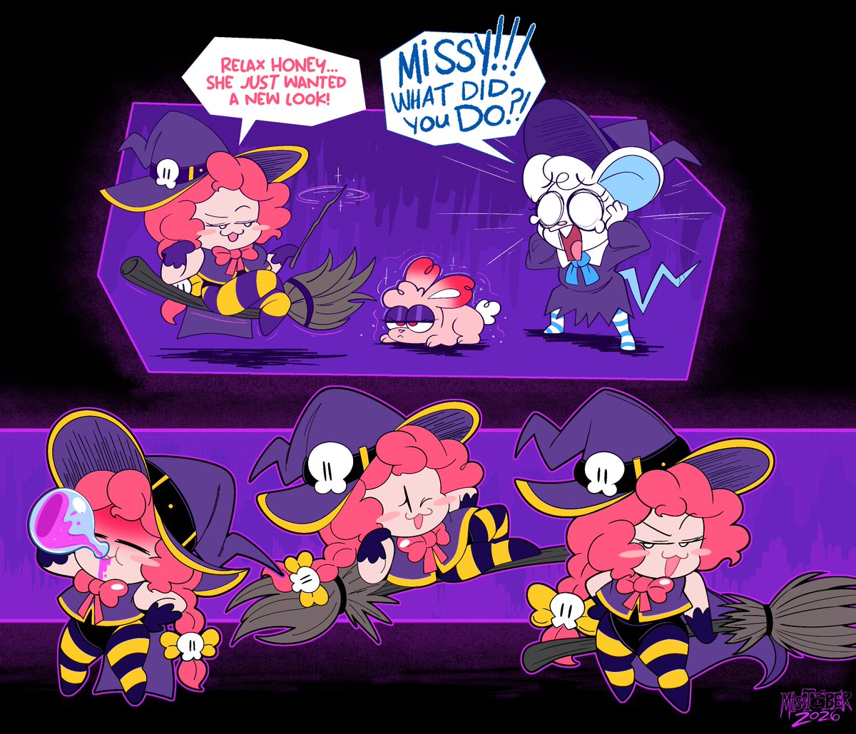 LilMissHoohoo's tweet photo. The Witch Returns! 
#Misstober2026 https://t.co/RUV9r4Z1F3