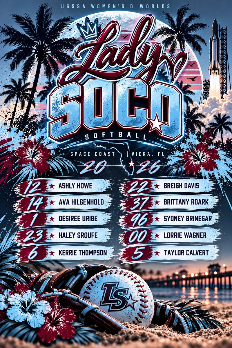 AshlyHowe12's tweet photo. My women’s softball team is headed to Worlds in Viera, FL this week!  We are still looking for donations to help cover groceries to make meals and to help cover gas costs.  If you would like to donate, our Venmo is @Lady-SoCo.  Cashapp is $Ladysoco.  Thank you in advance! https://t.co/qn9eoMow5D