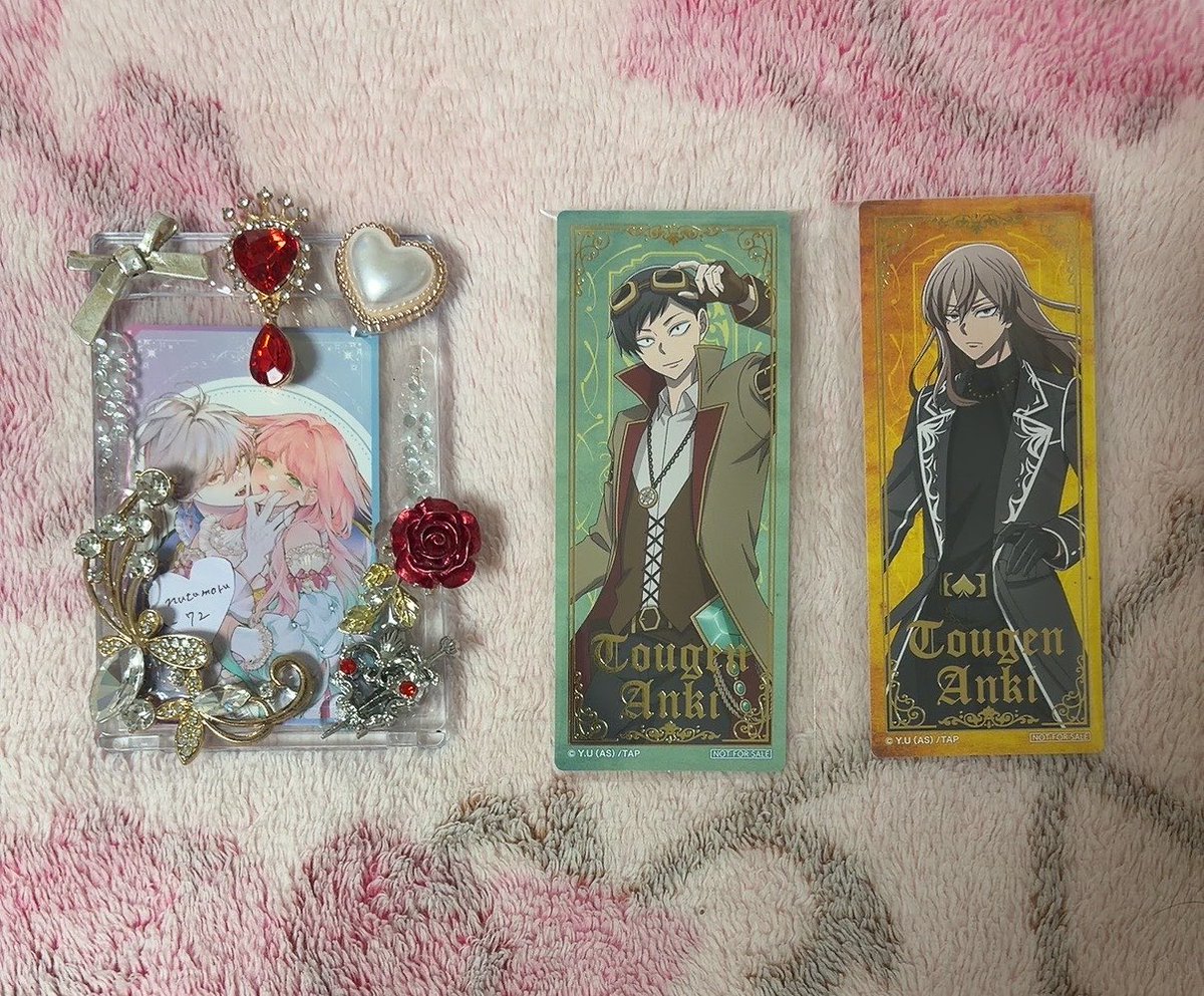 natumaru_72's tweet photo. 【桃源暗鬼 交換】
冒険譚 アニメイトフェア 特典

譲→並木度、桃寺

求→桃華

取引垢シャドバン中の為こちらのアカウントでの募集になります(取引垢bio欄に記載あります🙇‍♀️)
やり取りはどちらの���カウントからでも可能です◎
検索からでもお気軽にお声掛け下さい。 https://t.co/ycuvlgkase
