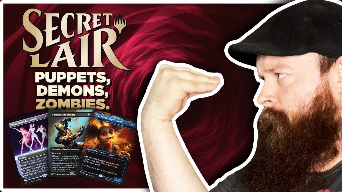 guild_pack's tweet photo. https://t.co/fIWja3ygca 

Has Secret Lair finally made the changes it needs? Join us as we talk about the changes and our hopes for the future!

#mtg #magicthegathering #secretlair https://t.co/NTsd6J4jvG