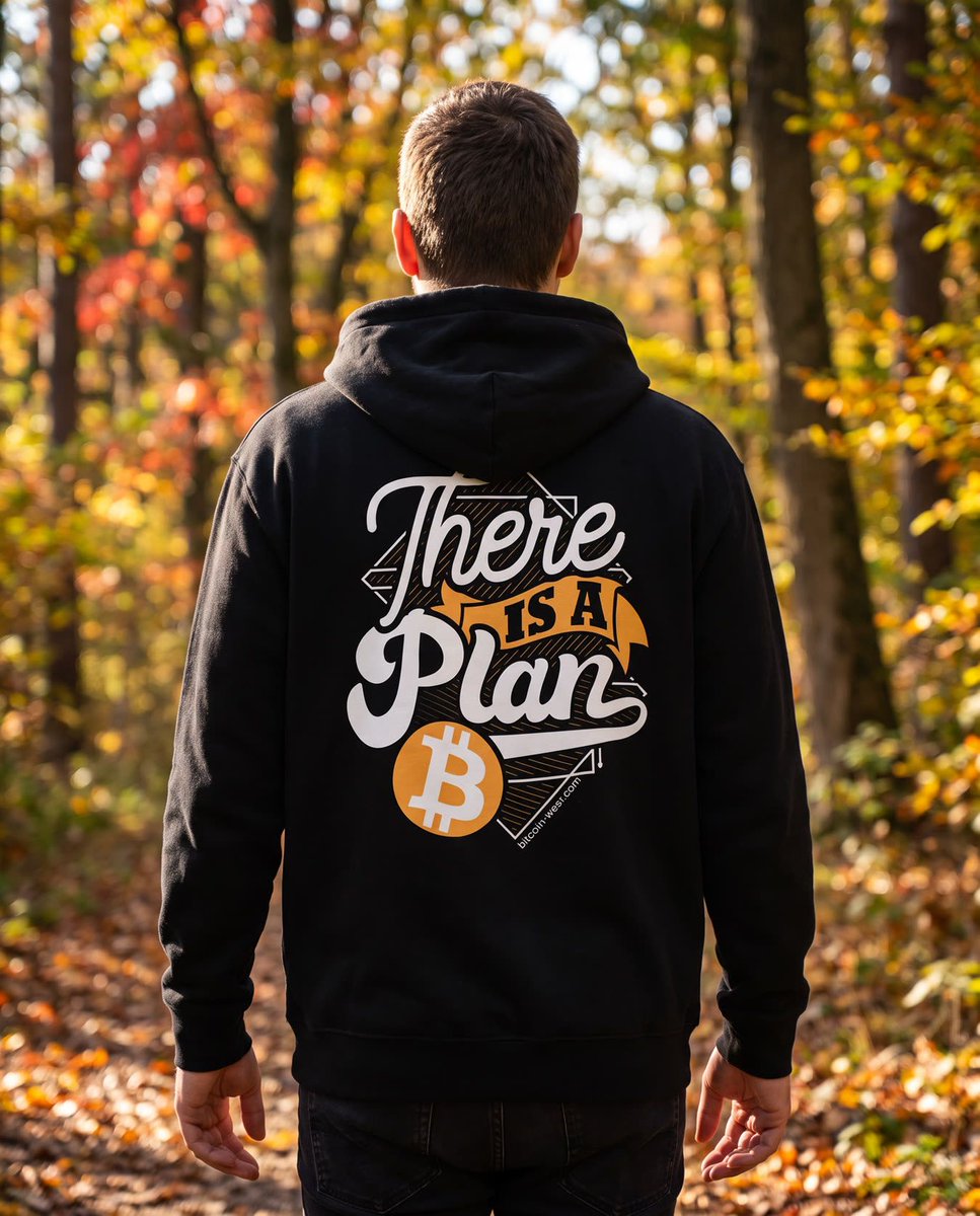 bitcoinwear_com's tweet photo. Plan A prints more every year. Plan B stops at 21 million.

THERE IS A PLAN B Hoodie: https://t.co/LOXbKaD5kz

#bitcoin #bitcoinwear #planb #21million #hodl #soundmoney #vienna #wienerwald https://t.co/hLjoXFvcrq
