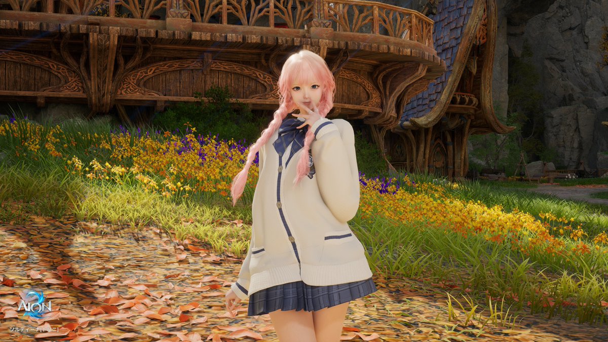 Lunasttera's tweet photo. 制服買った♡+ﾟ
#AION2 https://t.co/YynJzQN75m