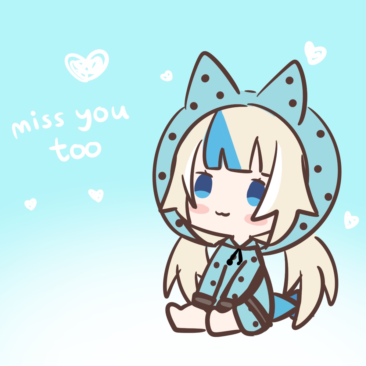 sutee_c's tweet photo. mosi mosi? We miss you too. 🐟 #sabart https://t.co/KRAudXWGKa