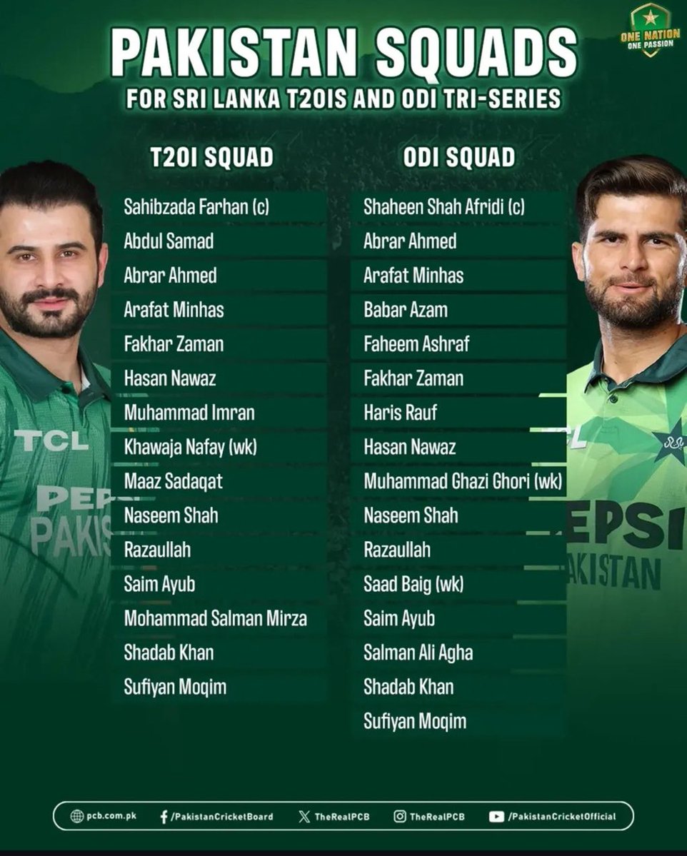 Usama7's tweet photo. Salman Mirza 😂😂 Razaullah 😂😂 unreal selection… and two mental midgets will lead Pak. 😂 https://t.co/eRDnj9Krnp