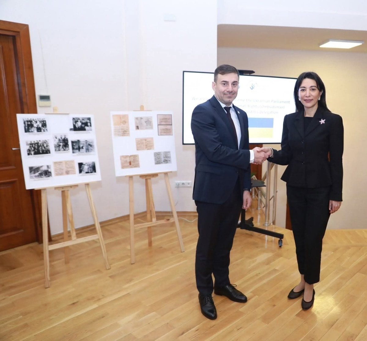 sabinaYaliyeva's tweet photo. Today I had a fruitful meeting with @lubinetzs the Ukrainian Parliament Commissioner for Human Rights. We exchanged views on several matters of mutual interest&amp;discussed prospects to strengthen protection of human rights under current circumstances

https://t.co/JUuSqWqcLQ https://t.co/4MNUI0bhyv
