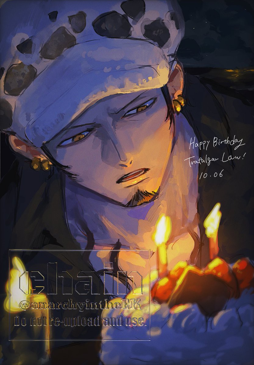 anarchyintheEK's tweet photo. #ロー誕生祭2026
#トラファルガー・ロー誕生祭2026
ローさんおめでとう！
いっぱいいっぱい愛をもらうんだよー！ https://t.co/zhf9rOxNSD