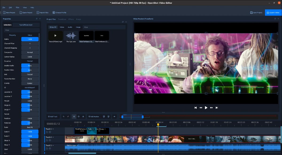 openshot's tweet photo. Got a half-finished project sitting around? Same old clips, fresh ideas. Give them another pass in OpenShot 4.0.1 with Razor previews, the updated timeline, and faster color editing. See where a different cut takes you.

https://t.co/qdwml6D4ik

#OpenShot #OpenSource https://t.co/Dz9rsQDmvg