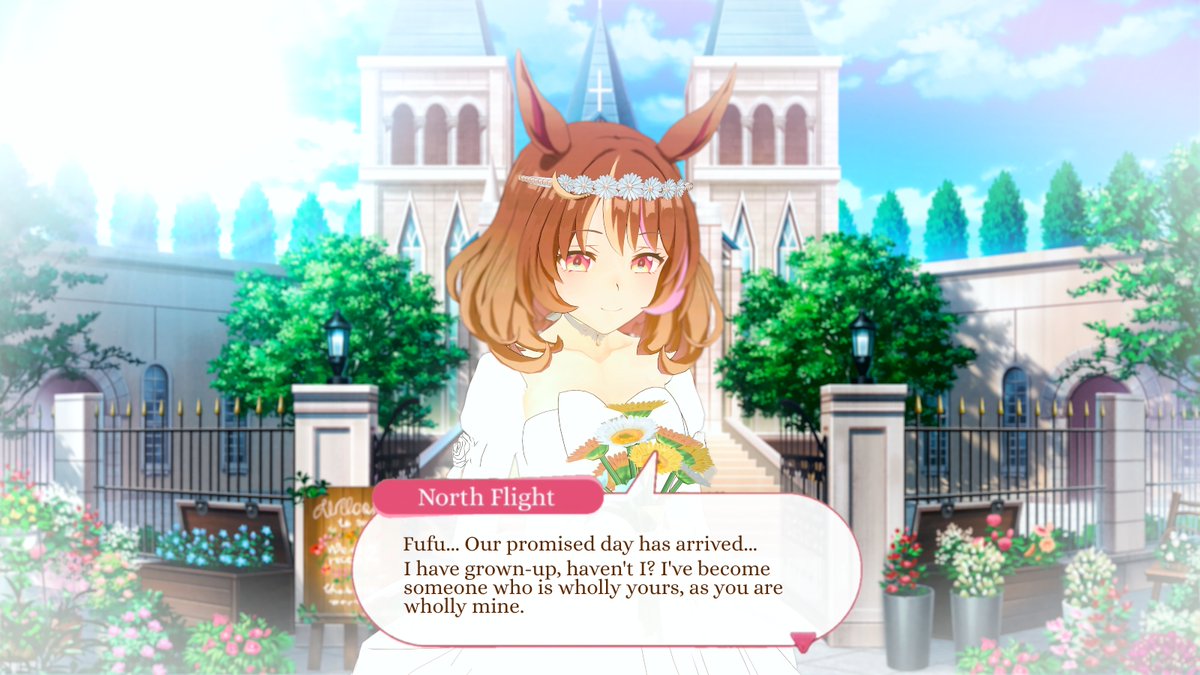 that_dude_arden's tweet photo. Marry North Flight? Say less.

#umamusume 
#ウマ娘  
#ノースフライト https://t.co/puHPaU5dyZ