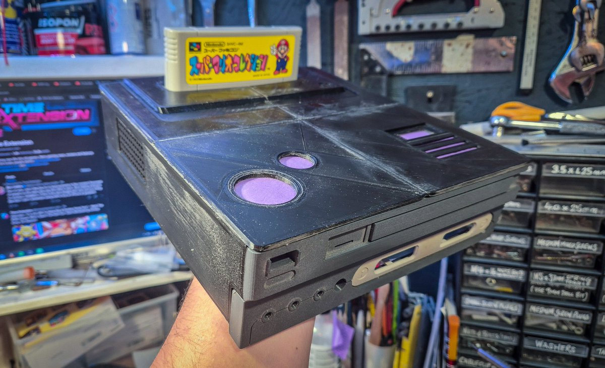 MegaZXRetro's tweet photo. 𝙉𝙞𝙣𝙩𝙚𝙣𝙙𝙤 𝙋𝙡𝙖𝙮𝙎𝙩𝙖𝙩𝙞𝙤𝙣 𝙋𝙧𝙤𝙩𝙤𝙩𝙮𝙥𝙚 𝙋𝙧𝙤𝙟𝙚𝙘𝙩 : 𝙋𝙖𝙧𝙩 1

One of the joys of having the create almost anything is that I can sometimes make the unobtainable attainable.
5 years of planning, the internals have been figured out, so time to get to work. https://t.co/mdhM7kGZaD