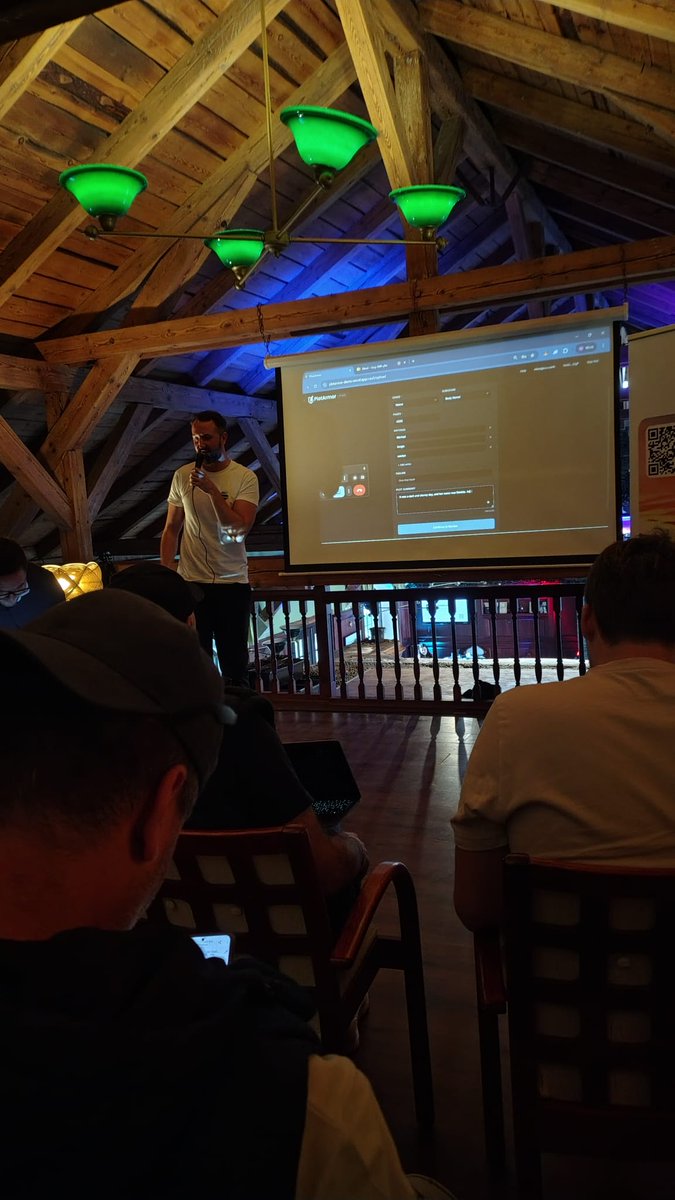 SolanaCZE's tweet photo. Gm to all IP lovers! 🐼

Our team member @milan_jandik is turning wonderful stories into something worth protecting 🎬

Talking IP rights, ownership &amp; how @plotarmorx is building better infrastructure for creators.

Great session at Build Station Prague. https://t.co/f8aU4vZRPs