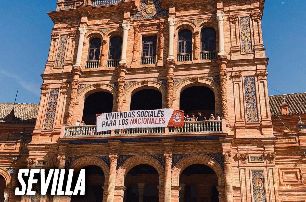 JFalange's tweet photo. 𝑺𝑰𝑵 𝑯𝑶𝑮𝑨𝑹 𝑵𝑶 𝑯𝑨𝒀 𝑭𝑼𝑻𝑼𝑹𝑶 🔥

Concluye la campaña por la vivienda realizada en distintos puntos de España. 

La vivienda es un derecho fundamental que todo español debería poder optar.

𝐔𝐧𝐞𝐭𝐞 𝐚 𝐧𝐨𝐬𝐨𝐭𝐫𝐨𝐬 ! https://t.co/wNRO8q4HD1
