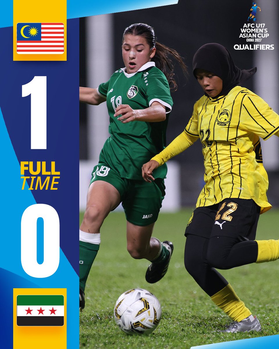 TheAWCL's tweet photo. 🇮🇳 India impress early on as 🇲🇾 Malaysia also rack up the three points in #U17WAC Qualifiers Group E! https://t.co/crgWdSMevS