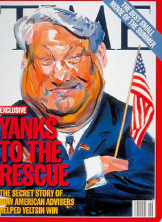 BrankoMilan's tweet photo. It might seem strange but thirty years later on, it seems that a strong case can be made that if the most uncharismatic Zyuganov was allowed by the oligarchs (remember, "loans for shares"), the US State Department, and esp. the Treasury, to have fair elections in 1996 and thus win, both Russia and Ukraine would be better off today, and the world as well. 
History makes unexpected detours.